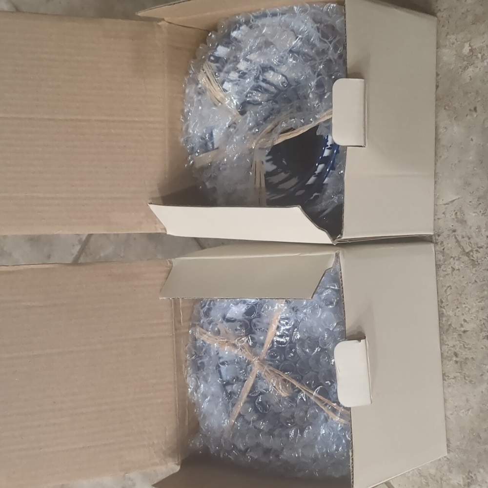 West Elm Indigo Tie Dye Bowl Set - Picture 2 of 4